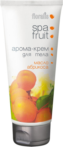 Арома-крем для тела с маслом абрикоса «SpaFruit»