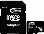 Карта памяти с SD-адаптером microSDHC Team Group