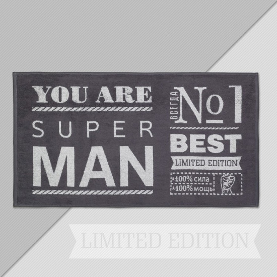 Полотенце махровое «Super man»