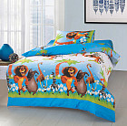 Комплект постельного белья (1,5-спальный, поплин, 1 наволочка 50×70)