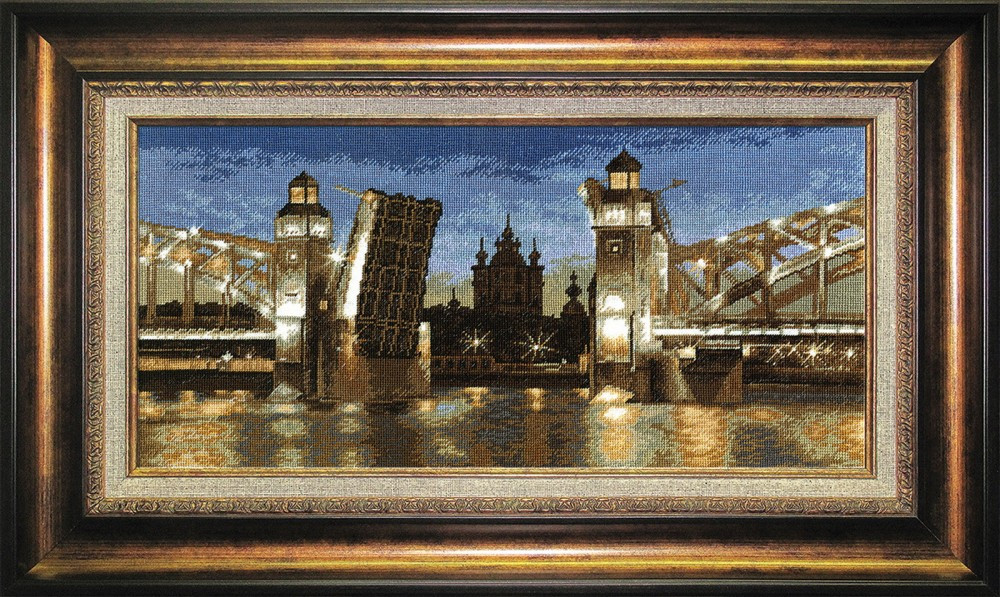 Набор для вышивания «Большеохтинский мост» | Hobby & Pro