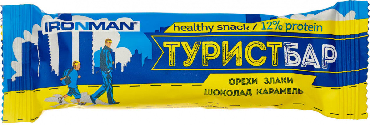 Батончик протеиновый с орехами «Турист Бар» | Protein Bar | Ironman