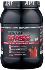 Гейнер со вкусом земляники «Turbo Mass Vita»