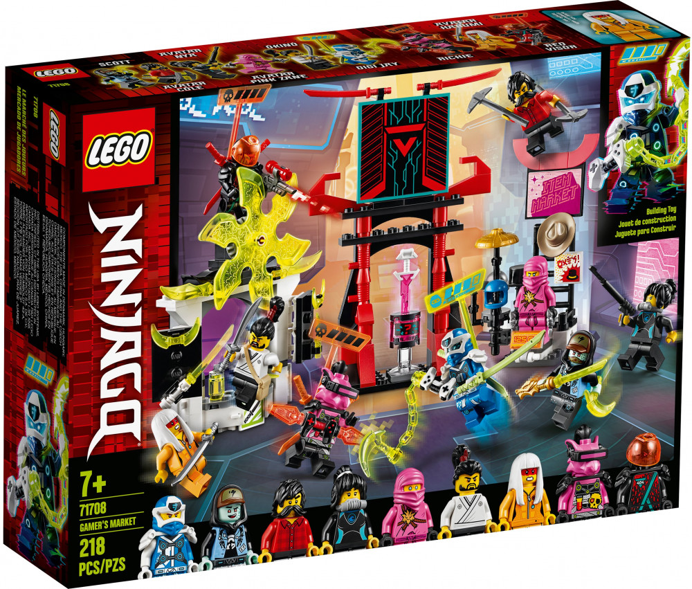 Конструктор «Киберрынок» | LEGO Ninjago | LEGO