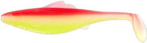 Виброхвосты съедобные «Roach paddle tail»
