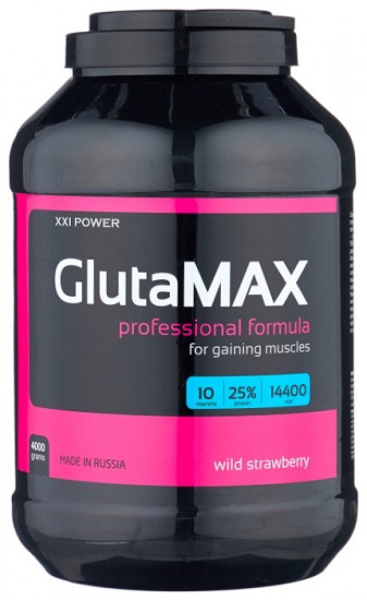 Гейнер с креатином со вкусом земляники «GlutaMAX»