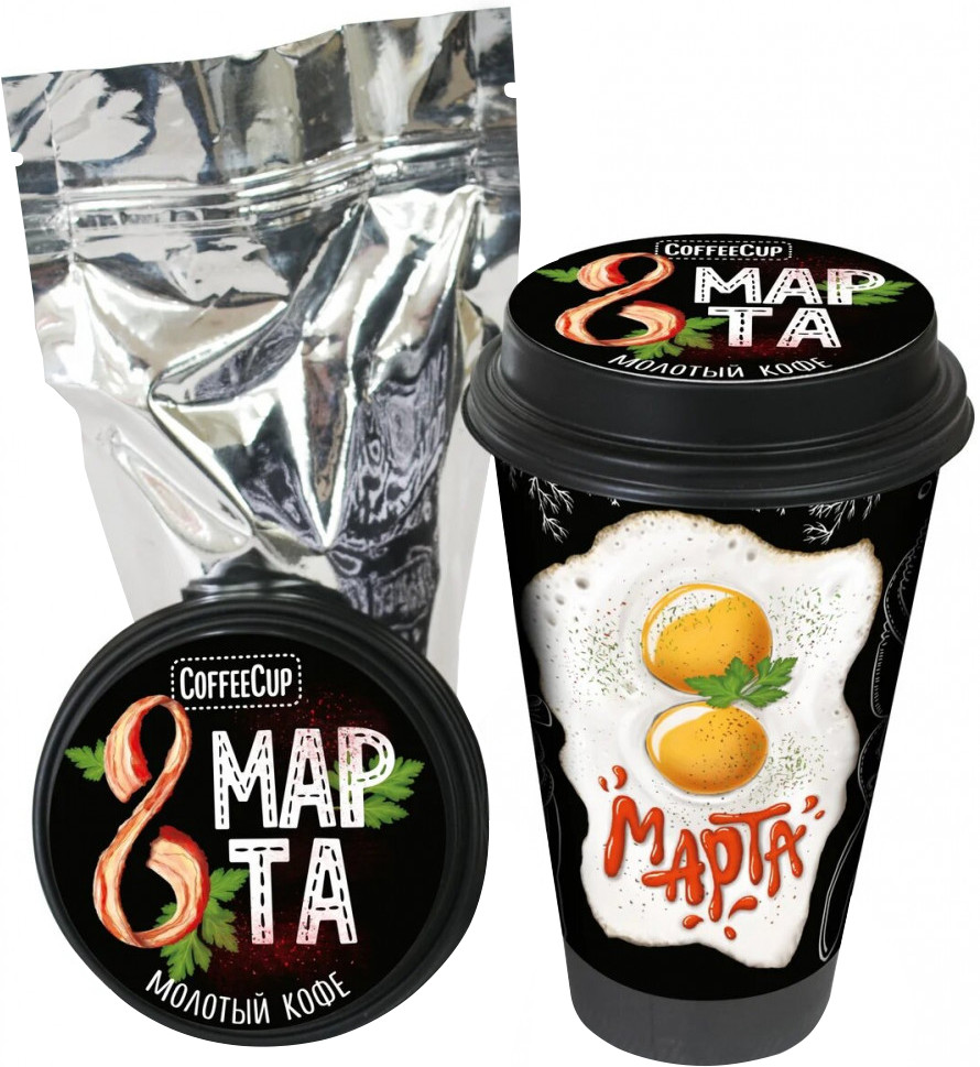 Кофе «8 марта» | CoffeeCup | ChokoCat