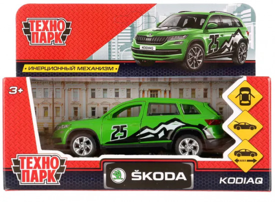 Машина коллекционная «Skoda Kodiaq Спорт»
