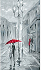 Набор для вышивания «Прогулка под дождем»