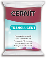 Пластика «Translucent», 411 бордовый