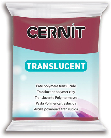 Пластика «Translucent», 411 бордовый