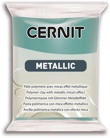 Пластика «Metallic», 054 тюркиз золото