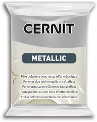 Пластика «Metallic», 080 серебряный