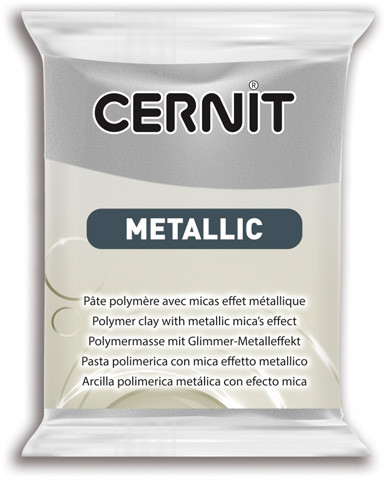 Пластика «Metallic», 080 серебряный