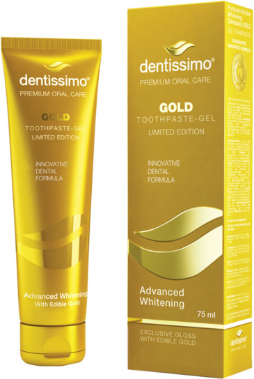 Зубная паста отбеливающая «Advanced Whitening Gold»