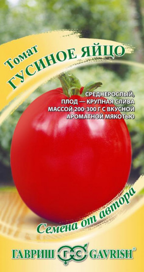 Томат «Гусиное яйцо»