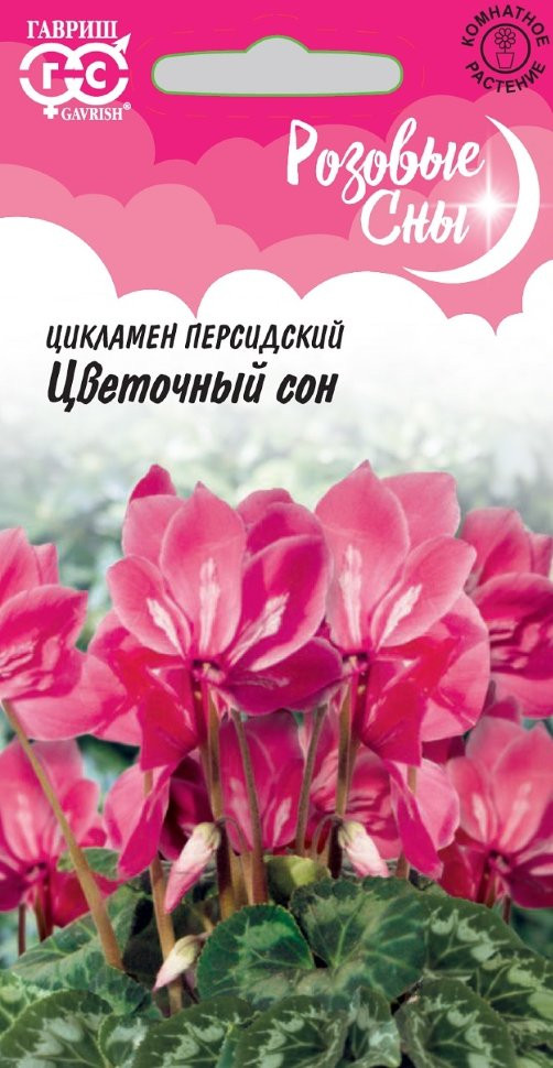 Цикламен персидский «Цветочный сон» | Розовые сны | Гавриш