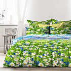 Комплект постельного белья «Русское поле» (семейный, бязь, 2 наволочки 70×70)