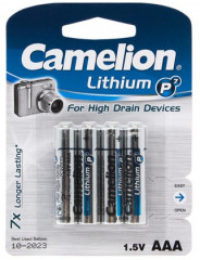 Набор батареек Camelion Lithium P7 FR03-BP4 ААА