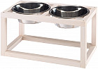 Набор мисок на подставке для кошек и собак