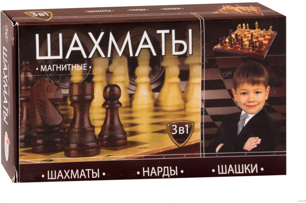 Игра настольная «Шахматы магнитные» | Играем вместе
