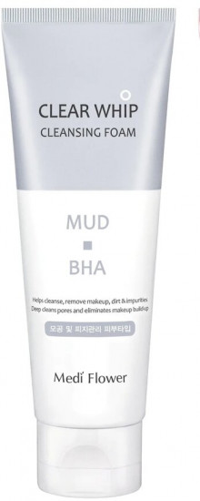 Пенка для умывания с белой глиной и BHA-кислотами