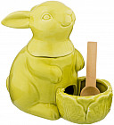 Банка для соли с ложкой «Заяц»