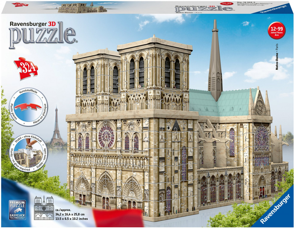 3D Пазл «Нотр Дам» | Ravensburger