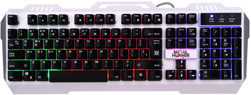 Клавиатура игровая Defender Metal Hunter GK-140L | Defender