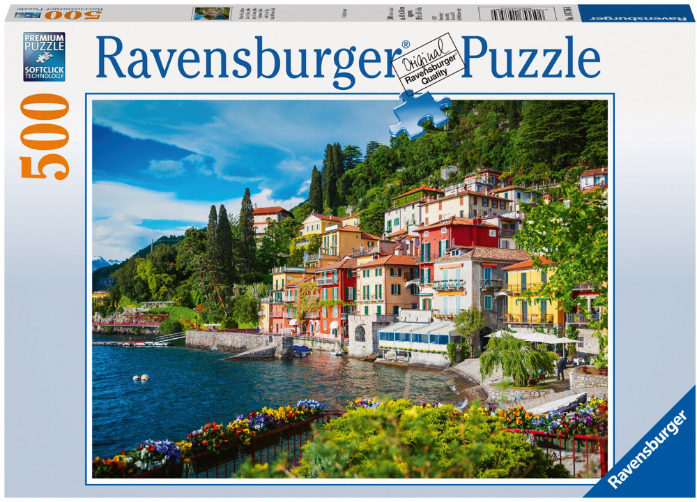 Пазл «Озеро Комо в Италии» | Ravensburger