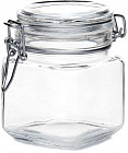 Банка с металлической клипсой
