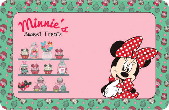 Коврик под миску «Minnie and Treats»