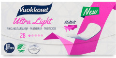 Прокладки ежедневные ультратонкие «Ultra Light»