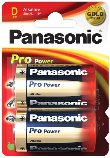 Набор батареек Panasonic LR20PPG