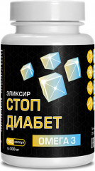 Масло льняное в капсулах «Стоп диабет»