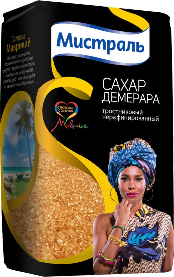 Сахар тростниковый «Демерара»