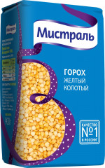 Горох желтый колотый