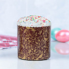 Форма бумажная для кекса, маффинов и кулича «Райский сад»