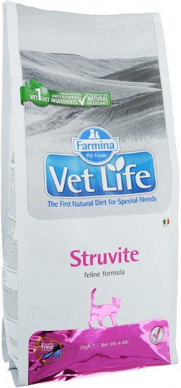 Корм для кошек при МКБ струвитного типа