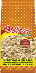 Хлопья крупяные «4 злака»