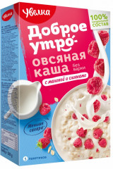 Каша овсяная «С малиной и вкусом сливок»