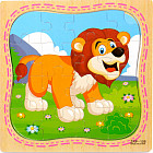 Рамка-пазл «Львенок»