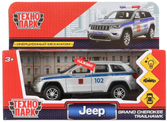 Машина инерционная «Jeep Grand Cherokee. Полиция»