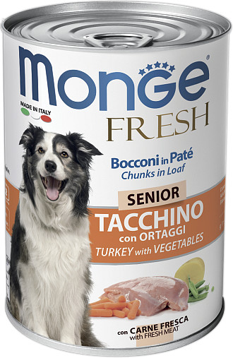 Консервы для пожилых собак с индейкой