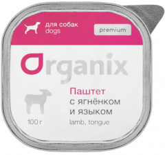 Паштет для собак с ягненком и языком