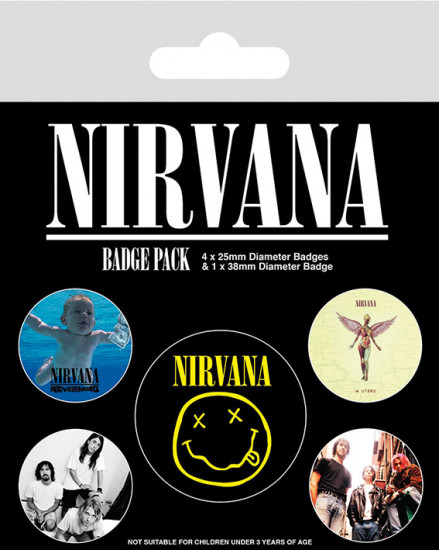Набор значков «Nirvana»