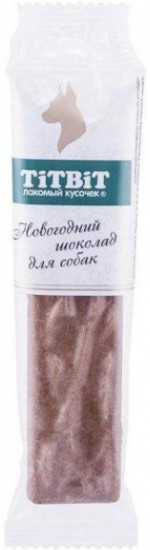 Шоколад молочный с воздушным рисом для собак