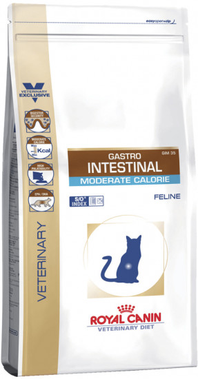 Корм для кошек «Gastro Intestinal Moderate Calorie»