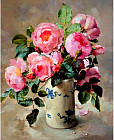 Картина по номерам «Розовый букет»