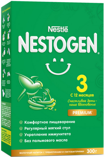 Смесь молочная сухая «Nestogen Premium №3»